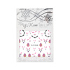 Adesivi 3D per unghie con glitter a tema pasquale BLE 1096D