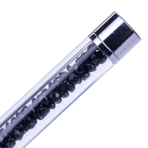 Glam Line ombre brush with black rhinestones No Name No. 6