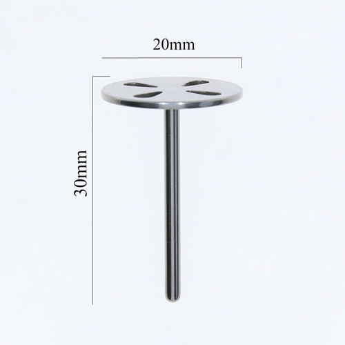 Pododisk pedicure disc set: mandrel + interchangeable discs, M 20 mm