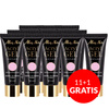 11+1gratis Akrylożel Polygel żel budujący do przedłużania AcrylGel Molly Nails HEMA/Di-HEMA Free Pink Lemonade 30 ml