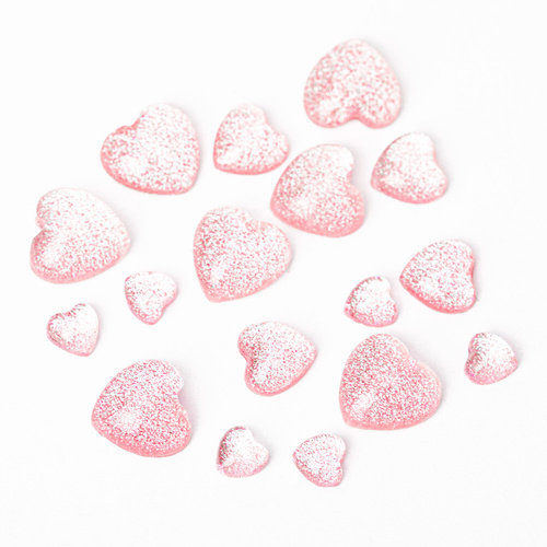 Ozdoba do paznokci serca 3D Molly Nails Nr 3 40szt