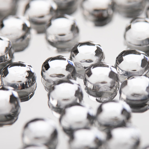 Nail decoration, imitation glass rhinestones, 3 mm, approx. 100 pcs, No. 1
