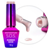 Base caoutchouc pour ongles souples, manucure et pédicure S.O.S. Antidotum Molly Nails Endless Flame 10 g