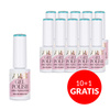 Esmalte híbrido LED/UV Gel Polish Greens G4 Bottle AlleLac sin HEMA ni Di-HEMA, 6 g