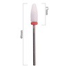 Fresa in ceramica per la rimozione di materiale Tirch Cylinder F 3/32" H0615T F delicata