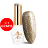 5 + 1 gratuit Vernis hybride Molly Nails Queens Of Life Perfect Gold sans HEMA/Di-HEMA 8 g n° 32