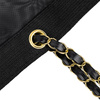 MollyNails Black Fabric Lunch Bag