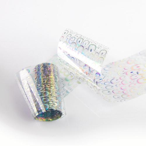 Lámina de transferencia holográfica transparente 100 cm 8-17