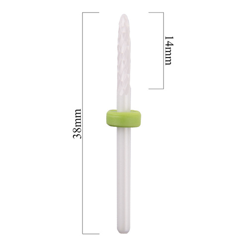 Keramikfräser für Nagelhaut Small Flame C 3/32" stark