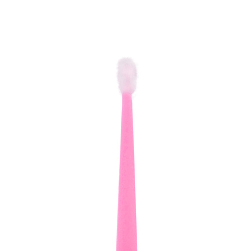 Professionelle fusselfreie Wimpernapplikatoren, rosa, 100 Stück