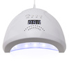 240 pièces - Lampe à ongles double UV/LED 48 W « No Name » pour vernis hybrides, gels et acrylogels, blanche, 1S, câble de 3 m de long