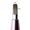 Pincel automático para gel Oval Pro Gel en color oro rosa de Molly Nails, n.º 6
