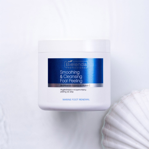 Bielenda SeaMinerals Essence & Vitamin C Smoothing and Exfoliating Foot Scrub, 600 g