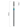 Frez diamentowy DUO stożek niebiesko-zielony Staleks Expert 2,5/8mm