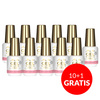 10+1gratis Żel budujący w butelce z pędzelkiem Gel in Bottle Molly Nails Pro Salon Pink Sorbet HEMA/Di-HEMA Free 15g