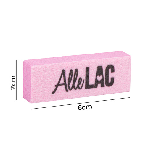 Mini pulidora de doble cara Buffer 100/180 AlleLac, rosa, 15 unidades