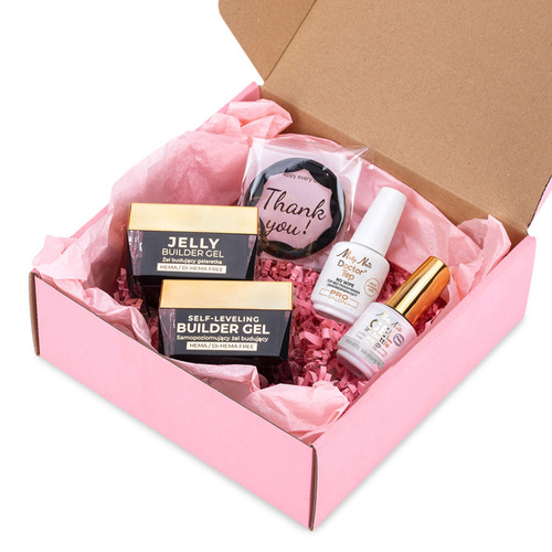 PRO MATCH SYSTEM 3+1 White Whisper: 3x żele: Jelly&SelfLeveling&Gel in bottle+Doctor Top 15g GRATIS