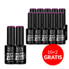 10+2gratis Lakier hybrydowy NTN Premium After Midnight Collection HEMA/Di-HEMA Free 5g Nr 64