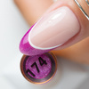 5+1gratis Lakier hybrydowy Molly Nails Neon Flashy Cat Eye HEMA Free 8g Nr 174