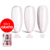 10+1 free LED/UV Gel Polish Pinks Peachy Glitter AlleLac HEMA/Di-HEMA Free 6g