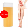 240 pièces de cire en rouleau pour épilation à la bande Xanitalia, parfum miel, 100 ml