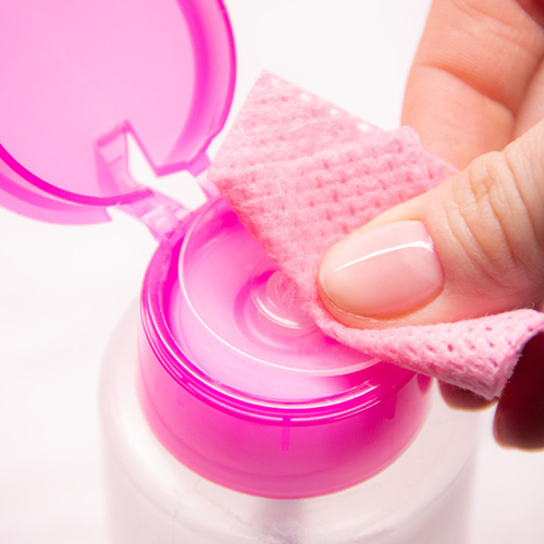 100 pieces Pump dispenser for liquids, pink, 150 ml