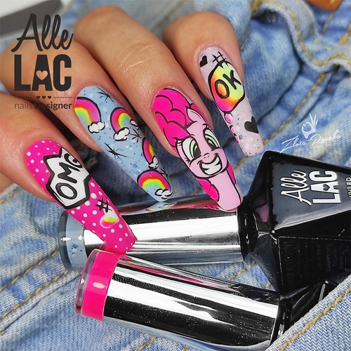 10+1 БЕЗКОШТОВНО Гібридний лак AlleLac Masquerade Collection 5 г № 96