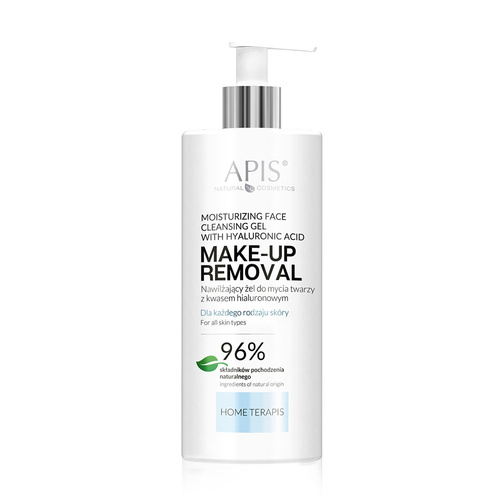 Żel do mycia twarzy nawilżający z kwasem hialuronowym MAKE-UP REMOVAL Home Terapis Apis 300 ml