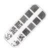 Kasetka z ozdobami bulion Molly Nails czarny black 1000 sztuk