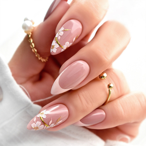 Żel do zdobień Artistic Gel paint gel ombre ornamenty Allepaznokcie Art Nude Pink Różowy French HEMA /Di-HEMA free 5g Nr 15