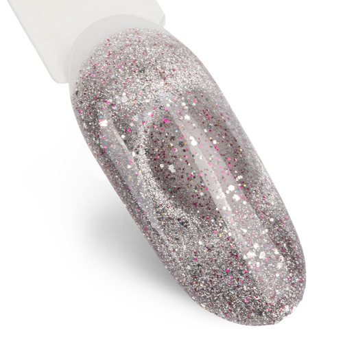 5+1 gratis Magnet-Hybridlack mit Cat-Eye-Effekt Cat Eye Foxy Eyes Multicolor Chrom MollyLac 10 g Nr. 558