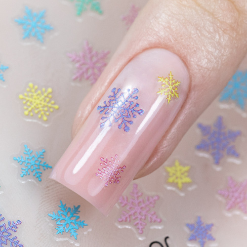 Selbstklebende Weihnachts-Nagelaufkleber von Molly Nails JO-1211