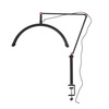Lampa kosmetyczna LED łuk 20W biurkowa bezcieniowa czarna DZ-M3X
