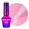 Top Milky MollyNails mleczny no wipe bez przemywania Milky Pink HEMA/Di-HEMA Free 10 g