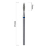 Fresa diamantata a punta affilata blu Staleks Expert 2,1/8 mm