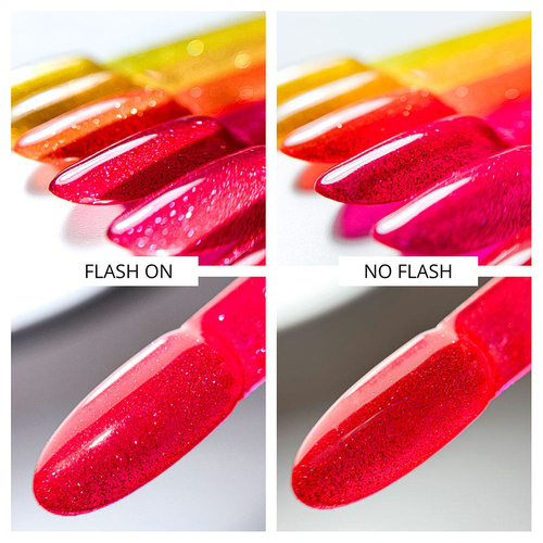 Vernis hybride Molly Nails Flashing Lights Neon Wow Girl ! Sans HEMA/Di-HEMA 8 g N° 643