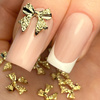 10 + 1 gratis: 3D-Schleifen-Nageldekorationen von Molly Nails, Nr. 4, 10 Stück
