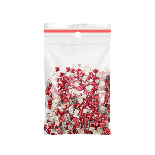 ShinePins : clous lisses, strass, décorations pour ongles, carrés, grands, NTN Premium n° 7, 5 g
