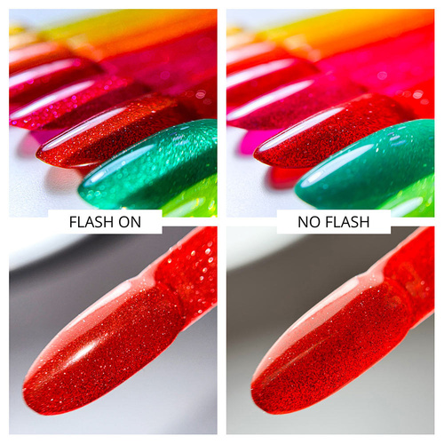 Vernis hybride Molly Nails Flashing Lights Neon Queen of Love sans HEMA/Di-HEMA, 8 g, n° 645
