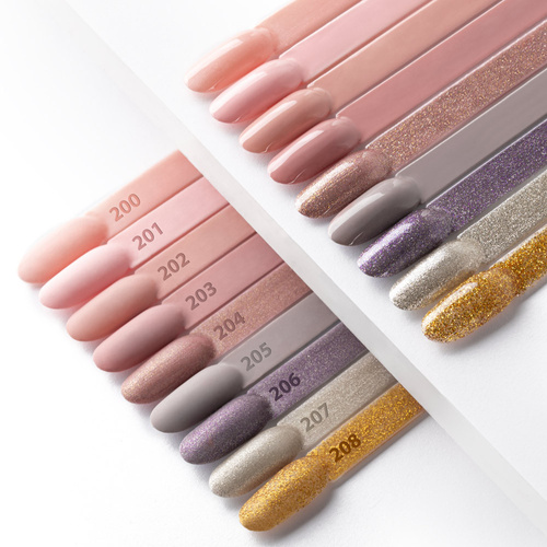 5+1 gratis: Molly Nails Sensual Lexi Hybridlack, HEMA/Di-HEMA-frei, 8 g, Nr. 204