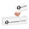 Полірувальний блок Allepaznokcie 240/240 Premium білий 1 шт.