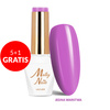 5+1gratis Lakier hybrydowy Molly Nails Cocktails & Drinks Purple Smoothie HEMA/Di-HEMA Free 8g Nr 17