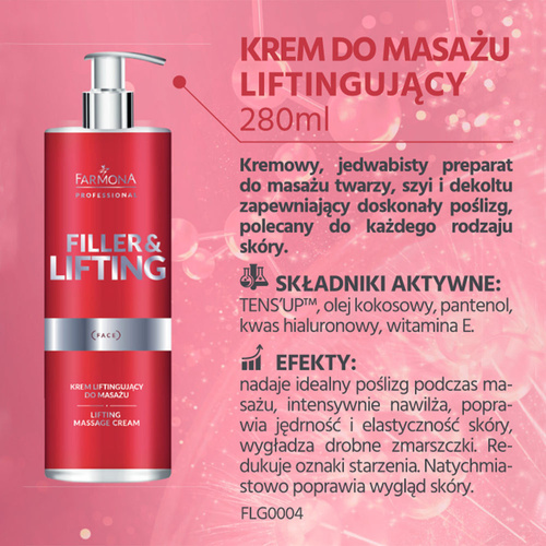 Farmona Filler&amp;Lifting Lifting-Massagecreme; 280 ml