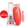 10+1 free LED/UV Gel Polish Oranges Flash Glitter Orange AlleLac HEMA/Di-HEMA Free 6g