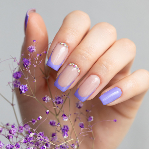 Żel do zdobień Artistic Gel paint gel ombre ornamenty Allepaznokcie Be on Trend Milky Lilac HEMA /Di-HEMA free 5g Nr 38