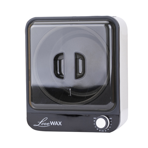 Scaldacera per barattolo con inserto in teflon LoveWax BWW1 bianco e nero 500 ml