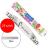 Lot de 25 limes à ongles « Safe Pack » Slim, forme bateau et demi-lune, 180/240, Aba Group
