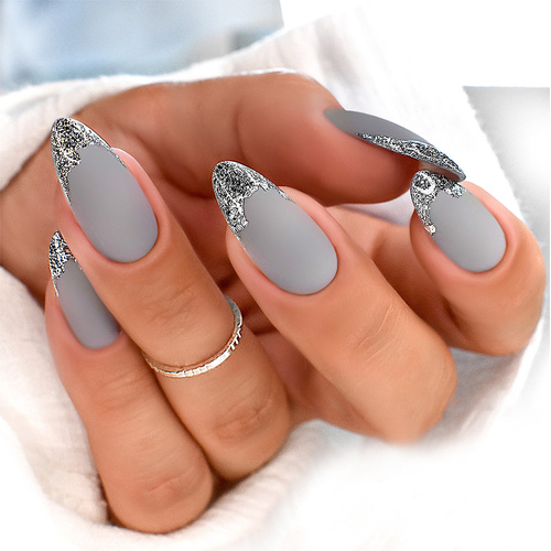 Гель для декорування Artistic Gel paint gel ombre ornamenty Allepaznokcie Art Grey Сірий HEMA /Di-HEMA free 5 г № 10