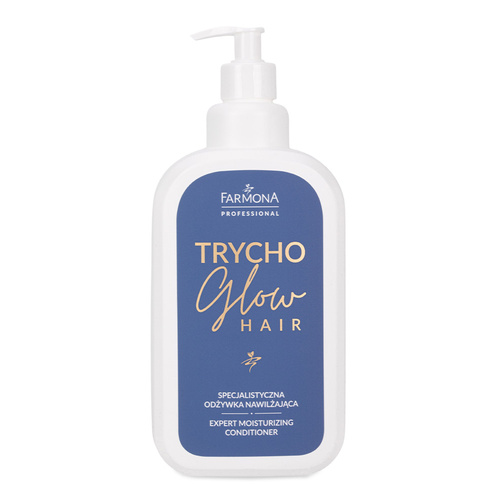 Après-shampoing hydratant spécialisé Farmona Trycho Glow Hair 900 ml