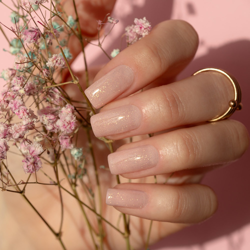 10+1gratis Top Glitter no wipe AlleLac Gold HEMA/Di-HEMA Free 7g
